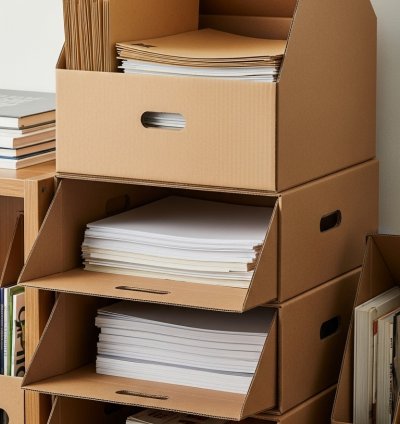 Çift Oluklu Koli (A4 Kolisi) - 31x22x22 cm