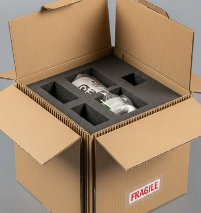 Çift Oluklu Koli - 20x20x20 cm