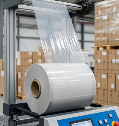 Süper Power Makine Streci - 50 cm x 1500 m (23 mikron)